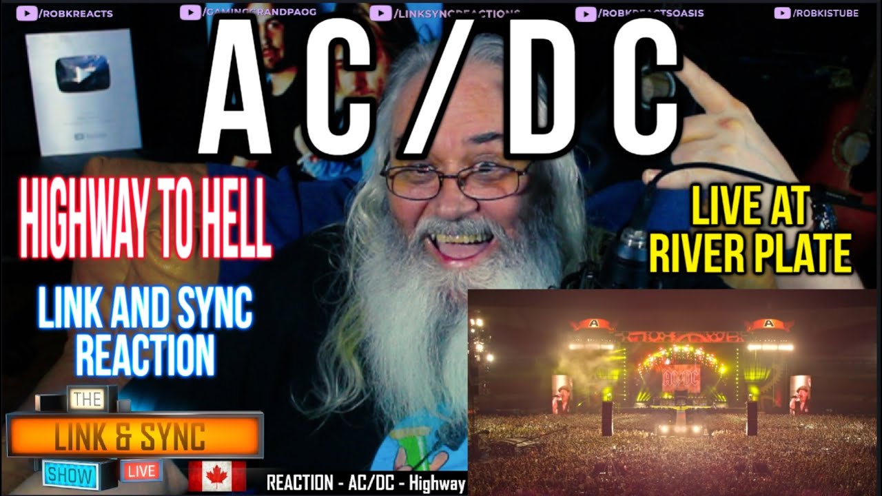 AC/DC Link and Sync Reaction Highway to Hell (Live At River Plate