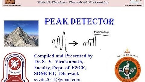 Peak Detector using opamp