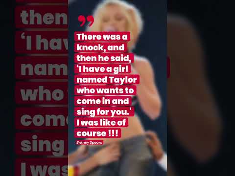 Britney Spears Shares Throwback Photos With Teenage Taylor Swift