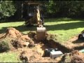 Septic system installation using Infiltrator Quick4 chambers