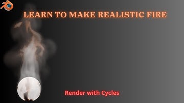 🔥 How to Create Realistic Fire in Blender – Complete Guide