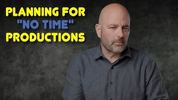 PSA: PRE-PRODUCTION PLANNING WHEN NO TIME ON LOCATION (EP.449)