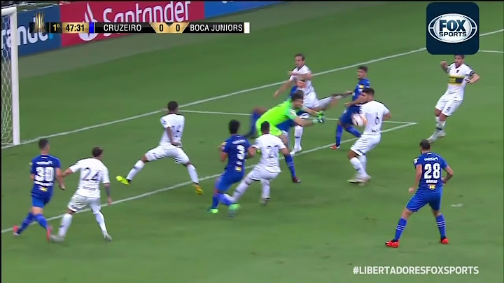 Cruzeiro 1 x 1 Boca Juniors - Copa Libertadores (04/10/2018)