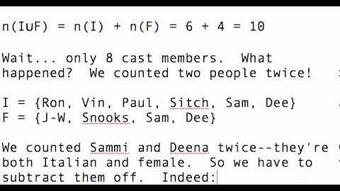 §7.3 Part I: Addition Rule