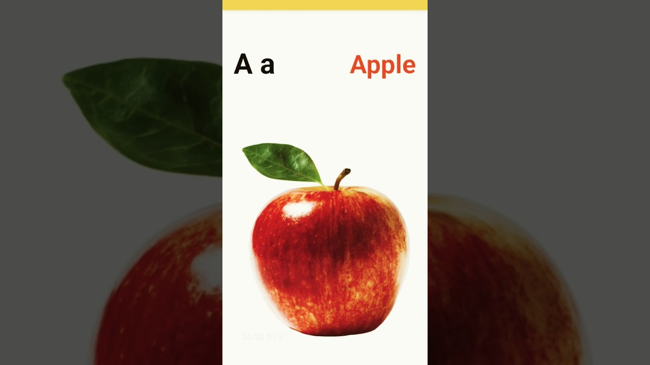 A For Apple 🍎 B For Ball ⚽ Kids video 2026 USA kids video 