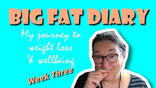 Big Fat Diary || My journey to wekght loss and wellbeing || Week 3