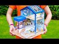 5 DIY Miniature Dollhouse Rooms with Pool