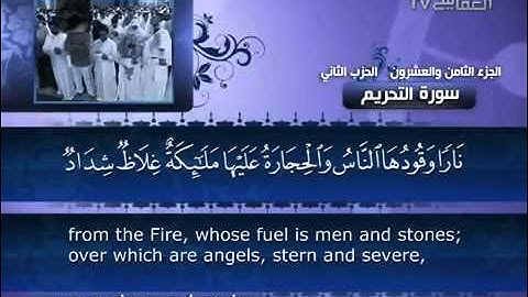 العفاسي سورة التحريم 066 Al Afasy At Tahrim