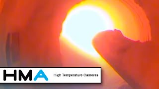 Walleye - High Temperature Visual Camera for Boilers, Furnaces & Kilns Resimi