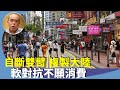 鍾劍華：「香港夜繽紛」9‧14上馬，早預料無助刺激經濟，港人因政治氣氛不同，心情不好不想消費，仍願北上或出國。當局只想背靠大陸只會更慘。