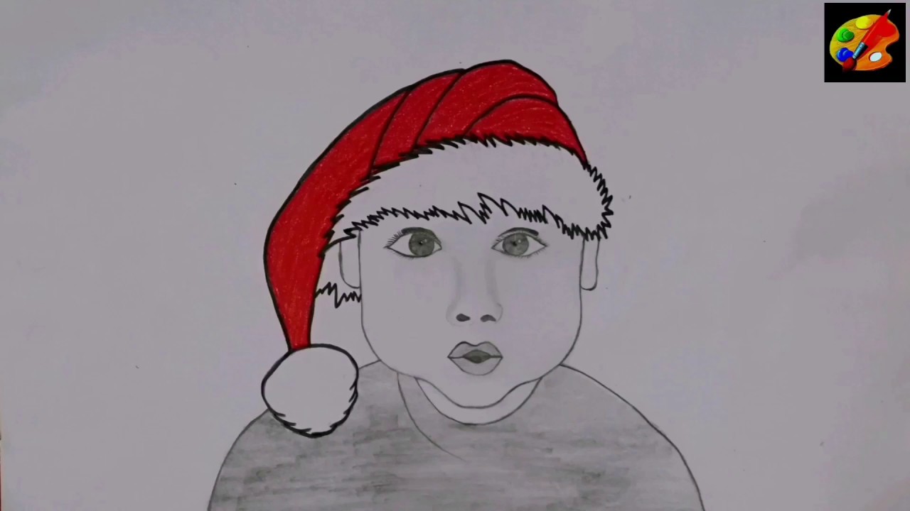 How To Draw A Cute Baby Face Drawing  ||  Pencil sketch for beginners