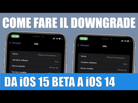 Come Fare il Downgrade da iOS 15 Beta a iOS 14? [Senza iTunes]