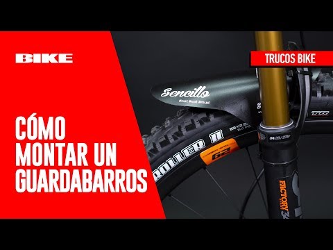 Video: Cómo Instalar Guardabarros En Una Bicicleta