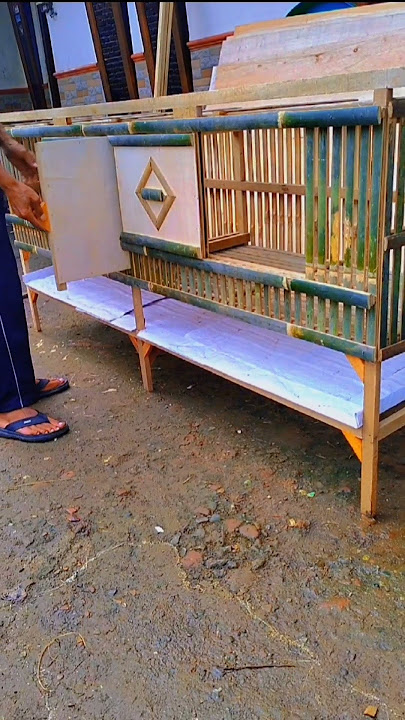 Pintu geser kandang ayam #caramembuatkandangayam #kandangayam #chickencoop  #chickenlovers