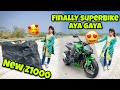 Finally cute girl ko superbike milgaya dream bike aya gaya lovebirdsannuarnab1