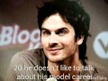 ❤ 30 facts about Ian Somerhalder ❤