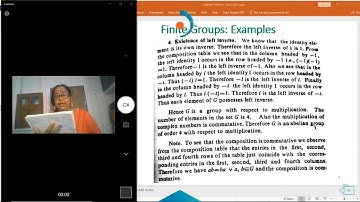 GROUP THEORY  LECTURE 3b by RANJANA DUTTA for SEMESTER 3 MATHEMATICS HONOURS and GE