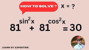 A Nice Olympiad Trigonometric Exponential Equation