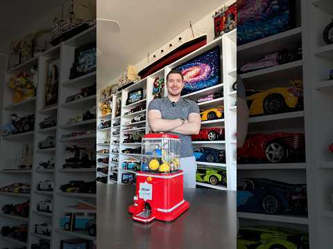 Building the NEW Minifigure Vending Machine LEGO set LEGO VendingMachine Build ASMR Fun