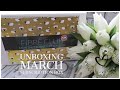 Unboxing Fibre Subscription Box - World of Wool March Fibre Subscription Box | unbox and review