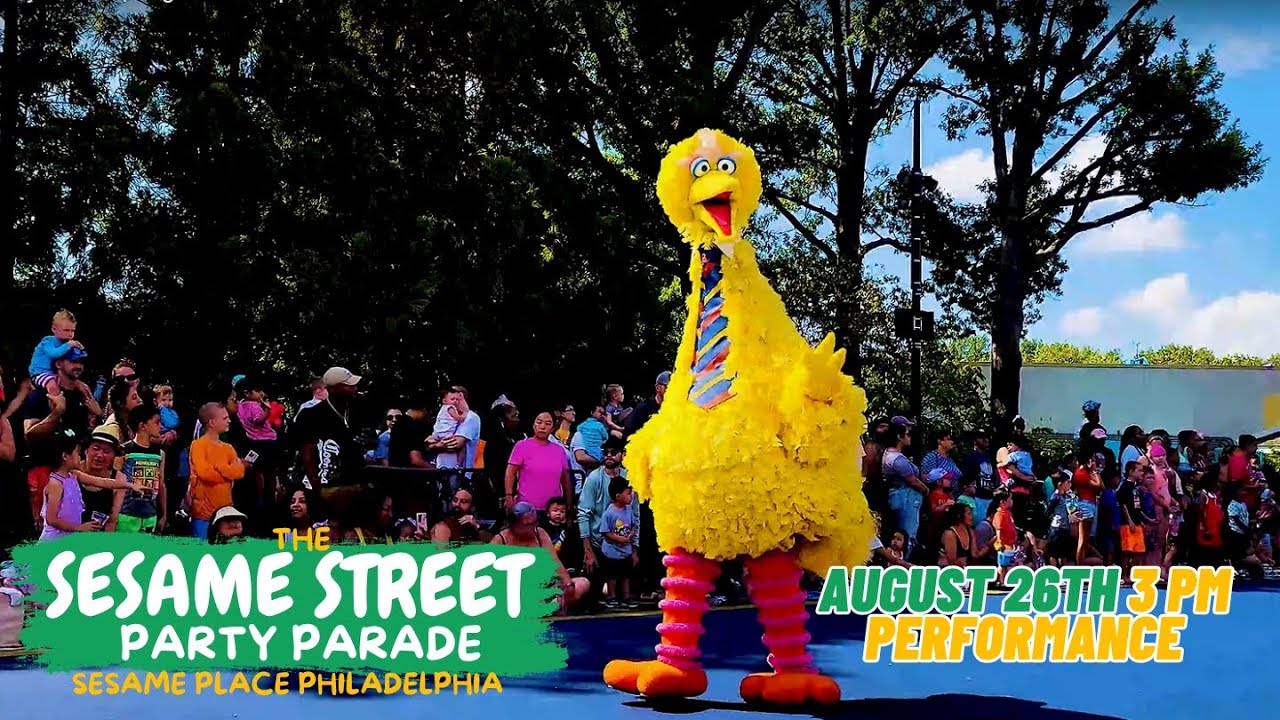 Sesame Street Party Parade | August 26th 3pm Performance | Sesame Place ...