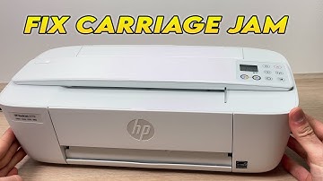 Fix Carriage JamError on HP Deskjet 3700 Series Printer