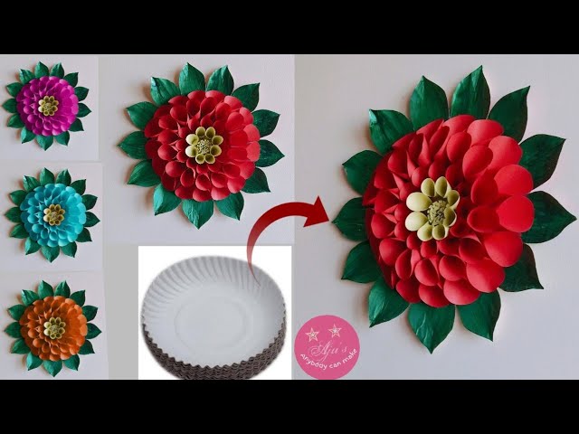 How to Create a Flower from a Paper Plate - Parties for Pennies