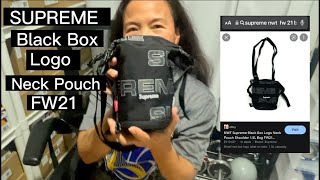 バッグ Supreme 22fw Puffer Neck Pouch black Supreme Puffer Neck Pouch (FW22) - $30