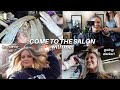 GOING DARKER BRONDE FOR FALL &amp; 90s LAYERED HAIRCUT! COME TO THE SALON WITH ME VLOG