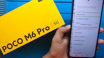 POCO M6 / M6 Pro 5G Automatically Talking Turn Off (TalkBack Off) Green Line Problem