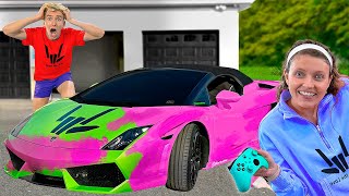 I did THIS to STEPHEN SHARER's LAMBORGHINI... by GRACE SHARER 83,489 views 1 month ago 13 minutes, 43 seconds