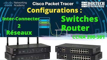 Inter-connecter deux réseaux avec Cisco Packet Tracer