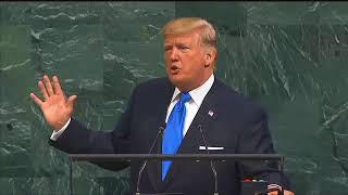 Trump delivers speech at United Nations General Assembly