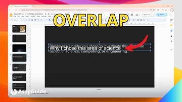 How to Fix Google Slides Words Overlapping Issue