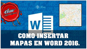 COMPLEMENTO GRATUITO PARA INSERTAR MAPAS EN WORD 2016