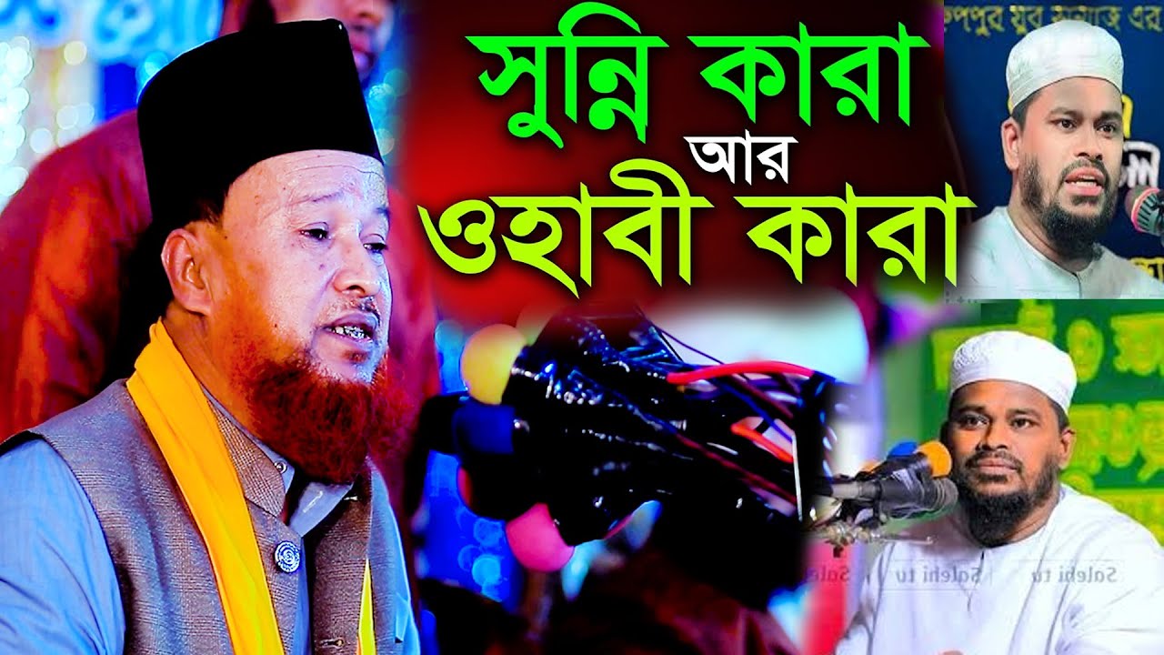 হালুয়াপাড়া সুন্নি থেকে ওহাবী হলে কী হয় !! মুফতি আব্দুর রহমান রেজবী | Mufti Abdur Rahman Razvi