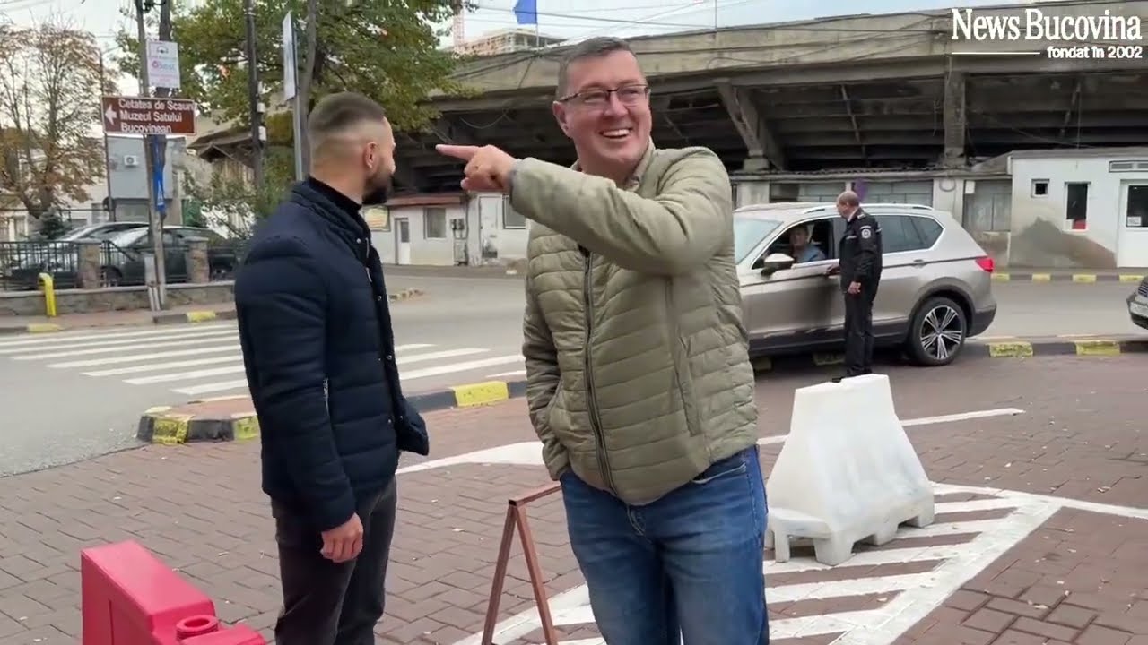 Haos total cu parcările în Suceava - consilier local amendat de Politia Locală! Hai că e bine…