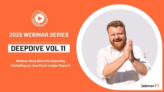 Special Event Webinar - Stock Ledger Report