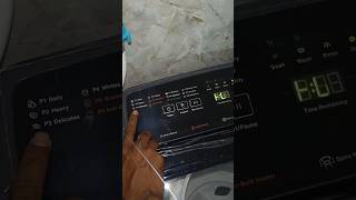 Whirlpool Washing Machine Demo// Whirlpool washing machine use kaise kare #ytshorts #shorts #short