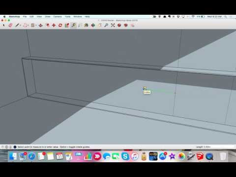 SketchUp Demo   Frame for Cube Shelving