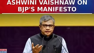 'Decoding Gati & Shakti Of Vikaas': Union Minister Ashwini Vaishnaw Exclusive On BJP's Manifesto