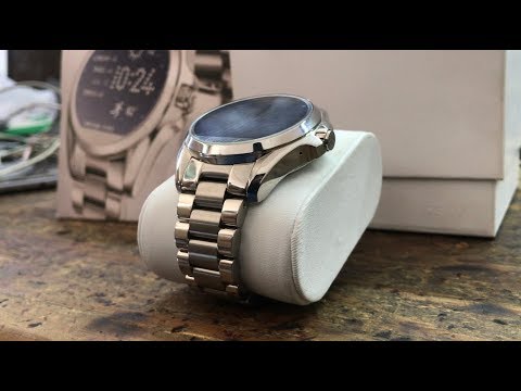 michael kors smartwatch hard reset