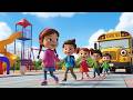 Beep Beep School Bus Ride 🚌 | Fun Bus Song for Kids | Nursery Rhymes &amp; Kids Songs