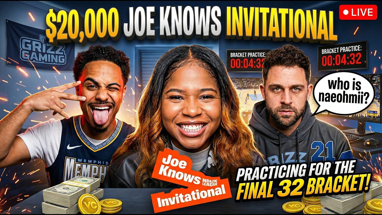 $20K Joe Knows Pro-Am Invitational - Grizz Gaming Practice (horizontal)