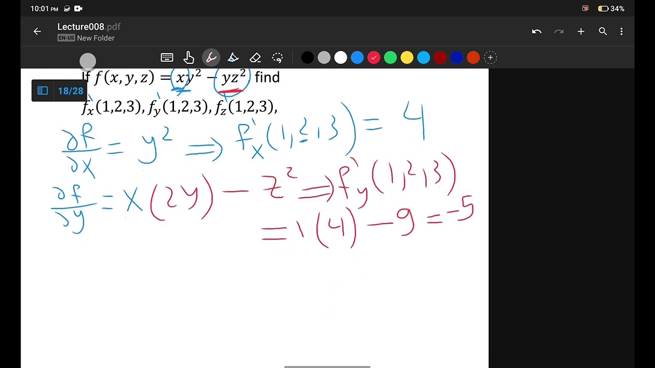 حلقه 15 Partial derivatives