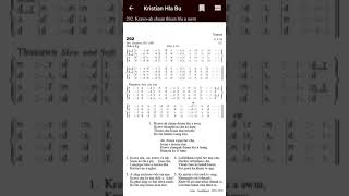 KHB 202 KRAWS AH CHUAN THISEN HLU A AWM. 'Eb'