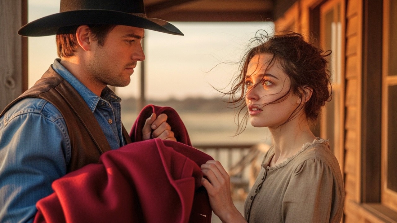 The Cowboy Saw Her Freezing Outside the Store — One Coat Changed Both Their Lives