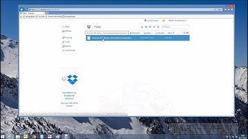 Instructie Public Folder in Dropbox