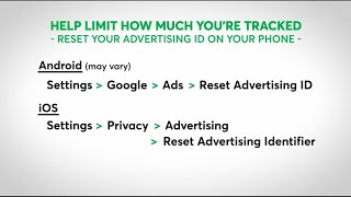 2WTK: How To Limit Targeted Ads