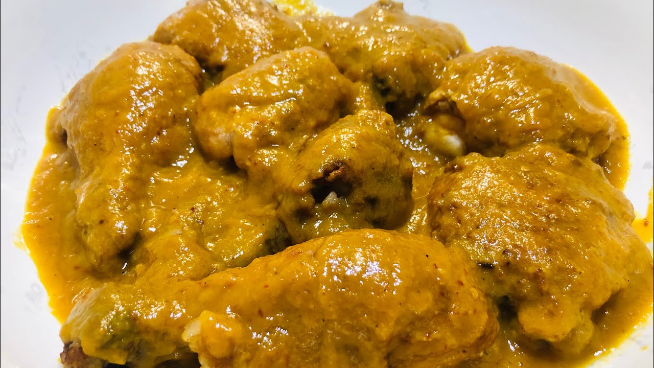 Pollo en salsa de mango